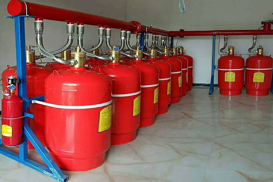 管網七氟丙烷滅火系統